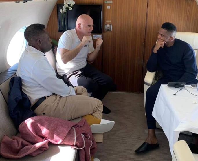 Gianni Infantino:        «Arrêtez d’appeler Samuel Eto'o la légende africaine»