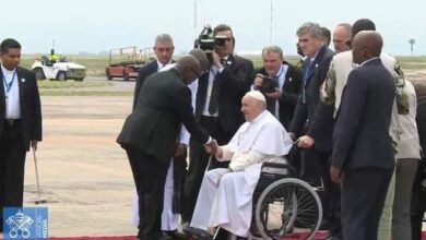 Photo de « Cessez d’étouffer l’Afrique…», le message fort du Pape François à Kinshasa