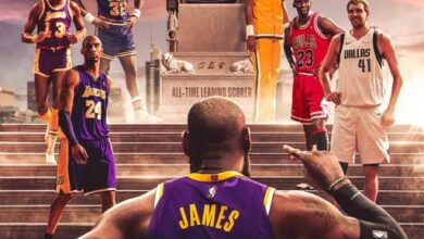 Photo de LeBron James inscrit son nom dans l’histoire de la NBA