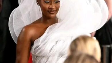 Photo de Oscars 2023 : Tems critiquée pour son choix de tenue