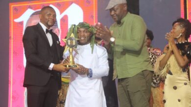Photo de Paulin Sietambie vainqueur Mützig STAR 2023