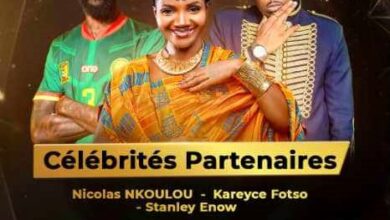 Photo de Nicolas Nkoulou, Kareyce Fotso, Stanley Enow soutiennent la première édition des Sky Awards