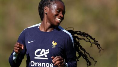 Photo de Griedge Mbock nommée capitaine de l’équipe de France